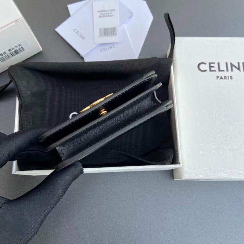 Celine Triomphe Leather Wallet WB001301