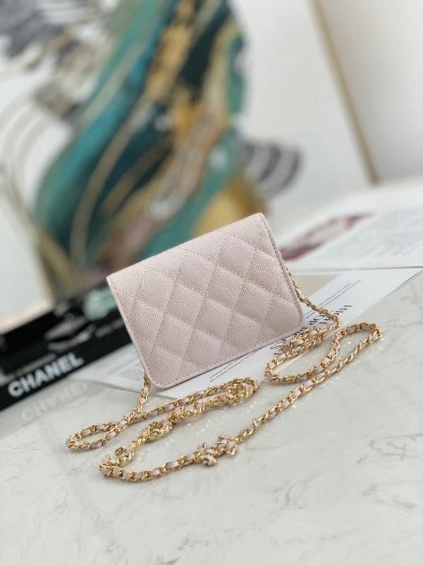 Chanel Beige COCO Wallet WLB01286