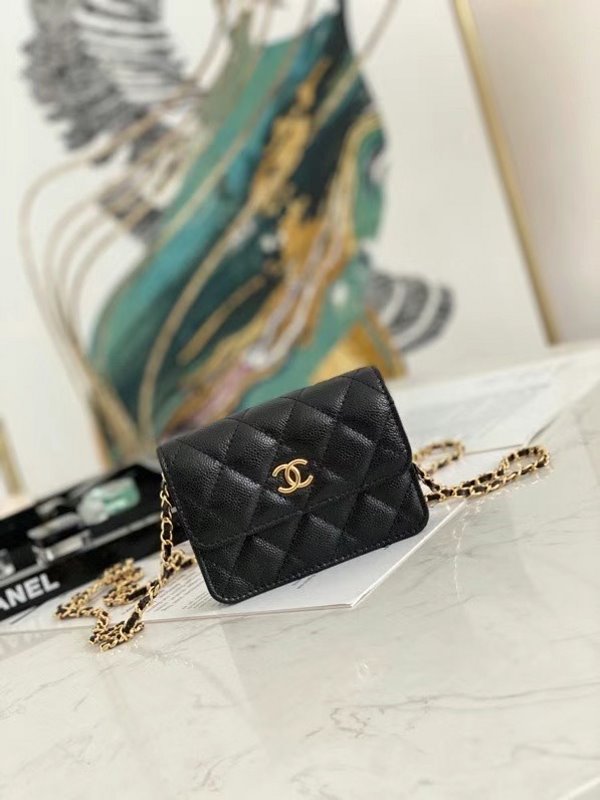 Chanel Black COCO Wallet WLB01288