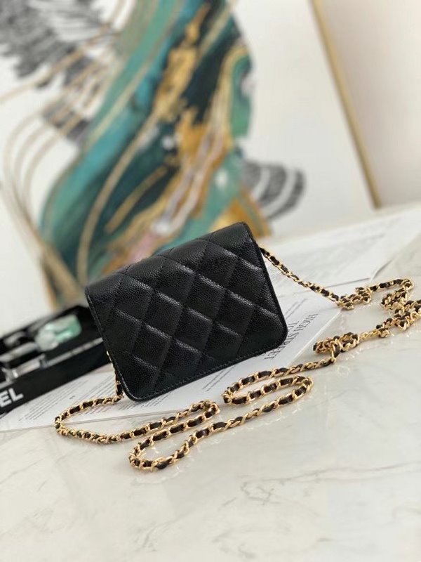 Chanel Black COCO Wallet WLB01288