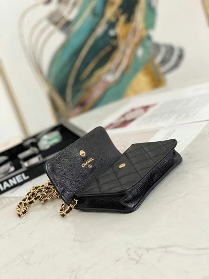 Chanel Black COCO Wallet WLB01288