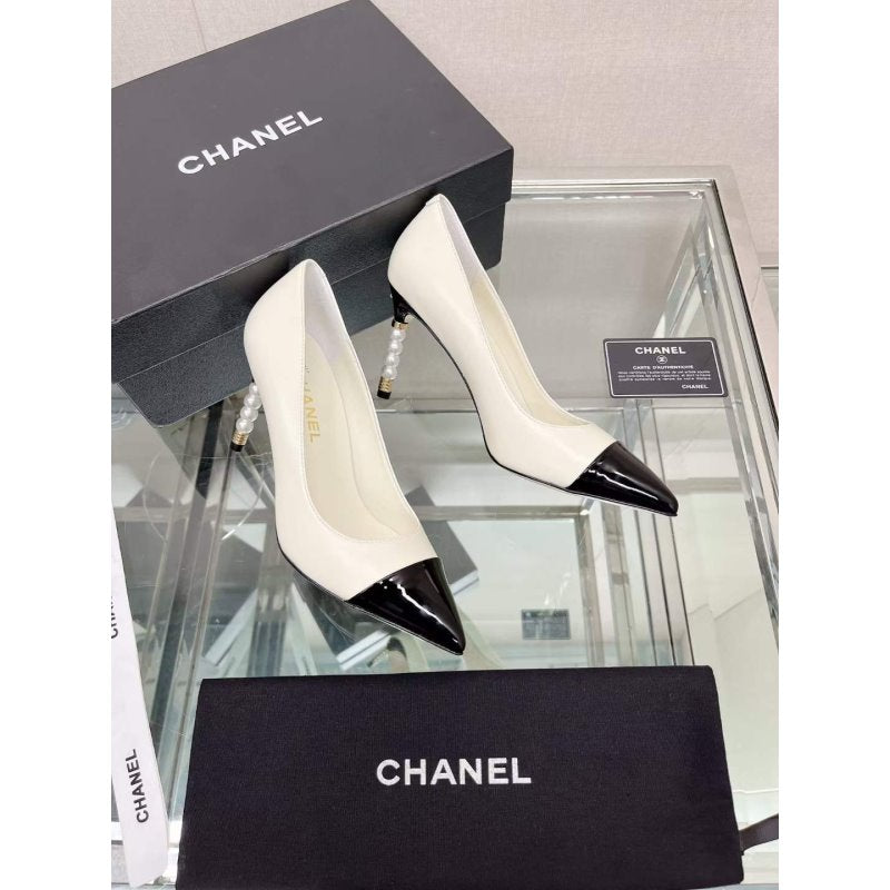 Chanel Coco Pointy Heeled Shoes SHS05464