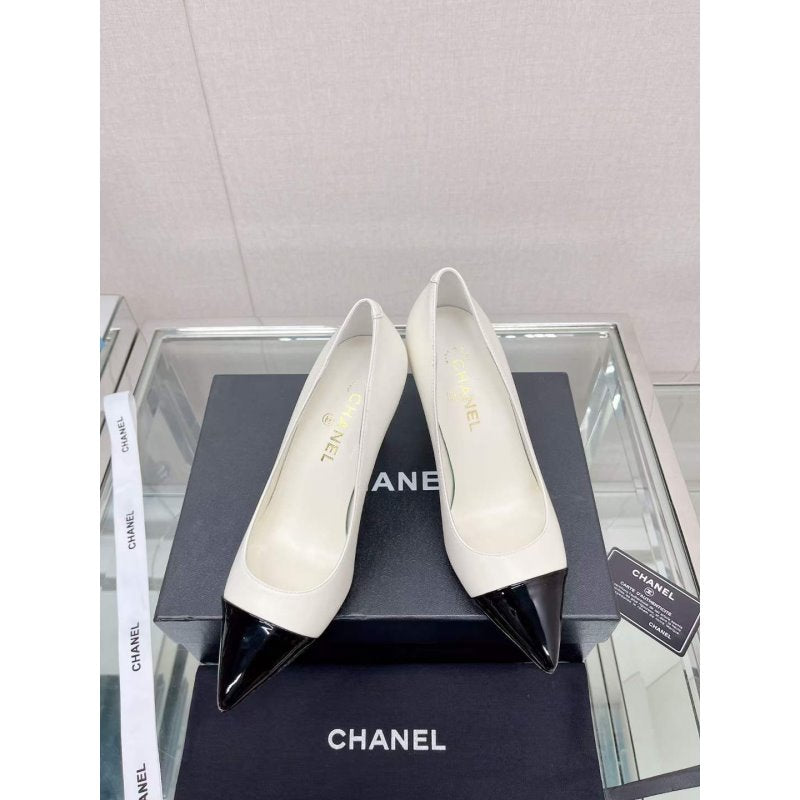 Chanel Coco Pointy Heeled Shoes SHS05464