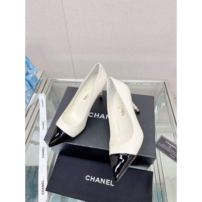 Chanel Coco Pointy Heeled Shoes SHS05464