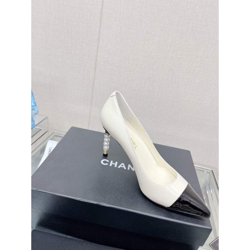 Chanel Coco Pointy Heeled Shoes SHS05464