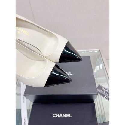 Chanel Coco Pointy Heeled Shoes SHS05464