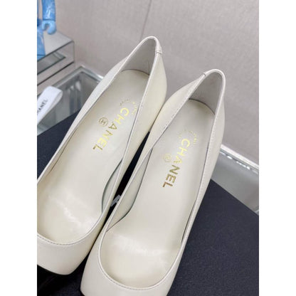 Chanel Coco Pointy Heeled Shoes SHS05464