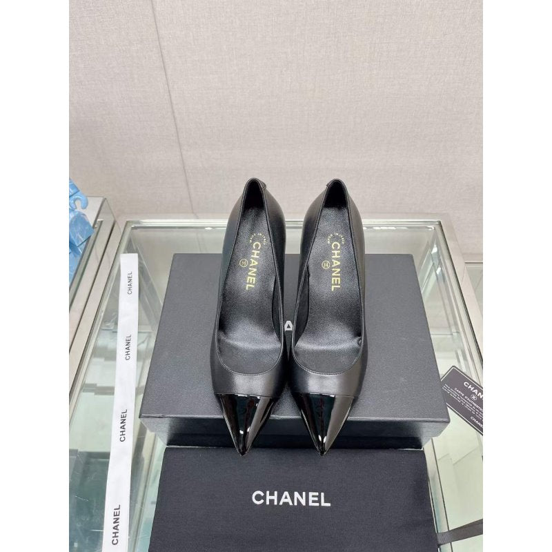 Chanel Coco Pointy Heeled Shoes SHS05465