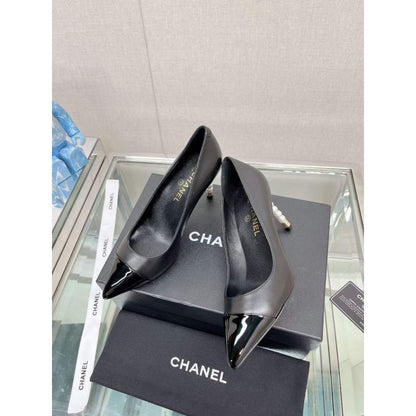 Chanel Coco Pointy Heeled Shoes SHS05465