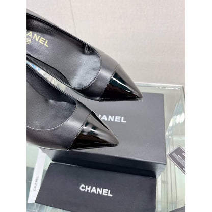 Chanel Coco Pointy Heeled Shoes SHS05465