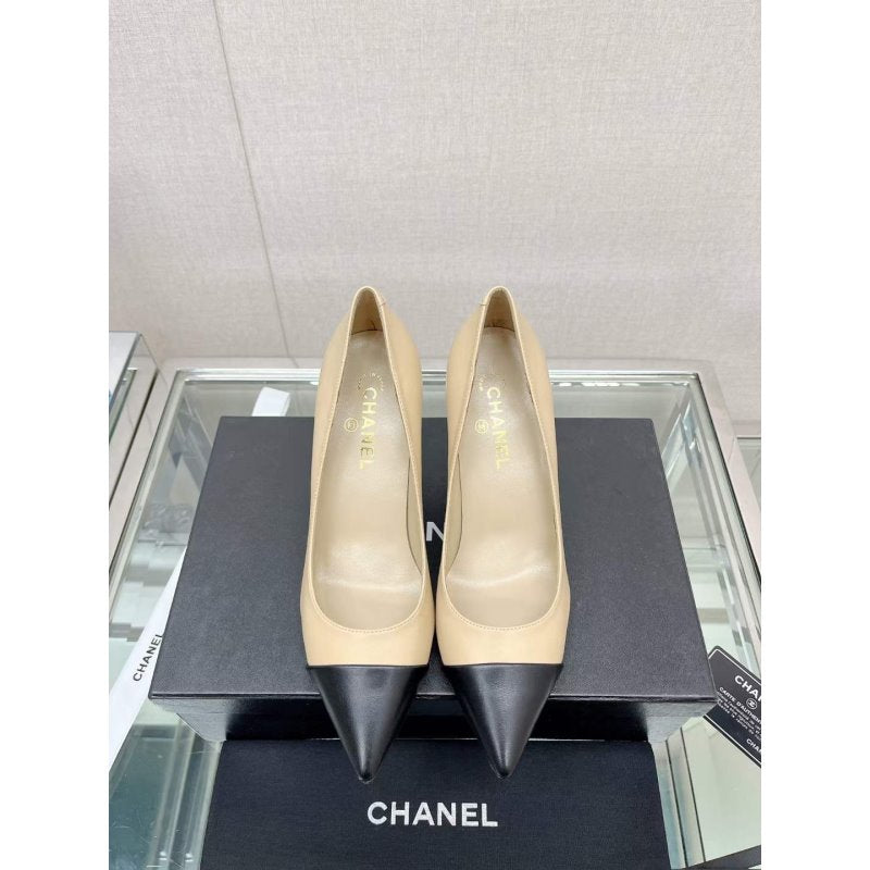 Chanel Coco Pointy Heeled Shoes SHS05466