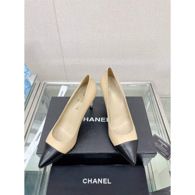 Chanel Coco Pointy Heeled Shoes SHS05466