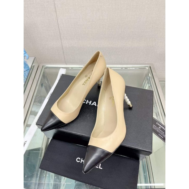 Chanel Coco Pointy Heeled Shoes SHS05466