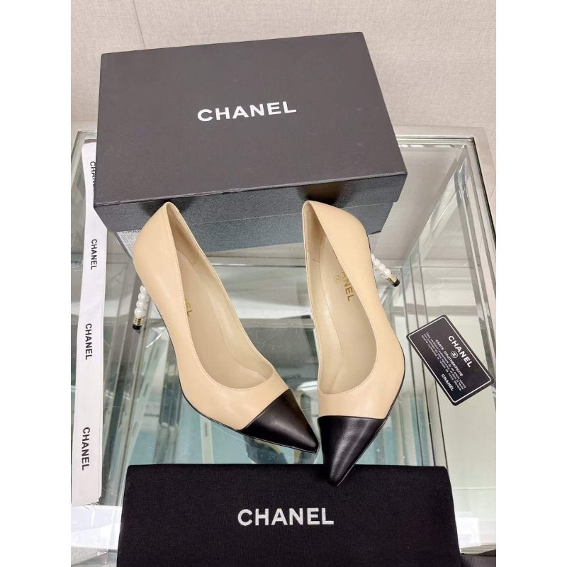 Chanel Coco Pointy Heeled Shoes SHS05466