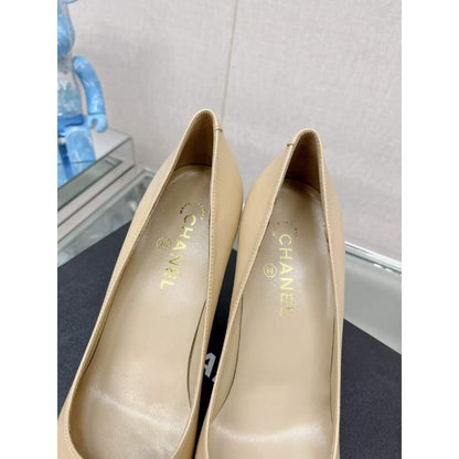 Chanel Coco Pointy Heeled Shoes SHS05466