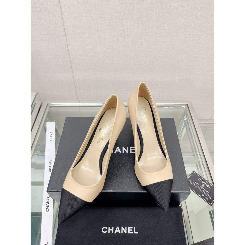 Chanel Coco Pointy Heeled Shoes SHS05468