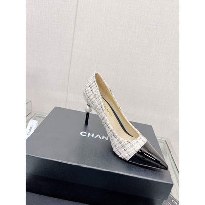 Chanel Coco Pointy Heeled Shoes SHS05469