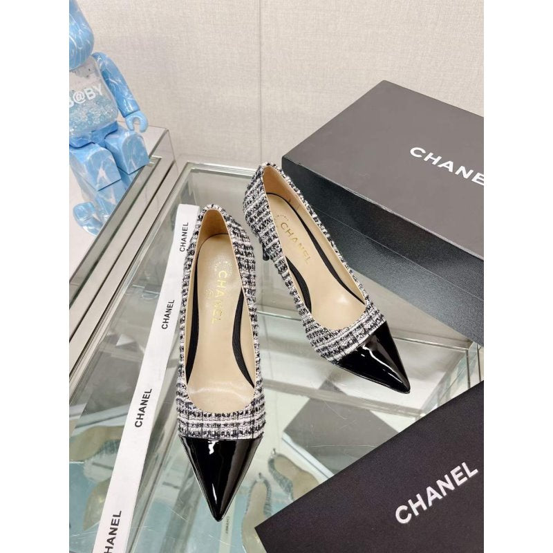 Chanel Coco Pointy Heeled Shoes SHS05470