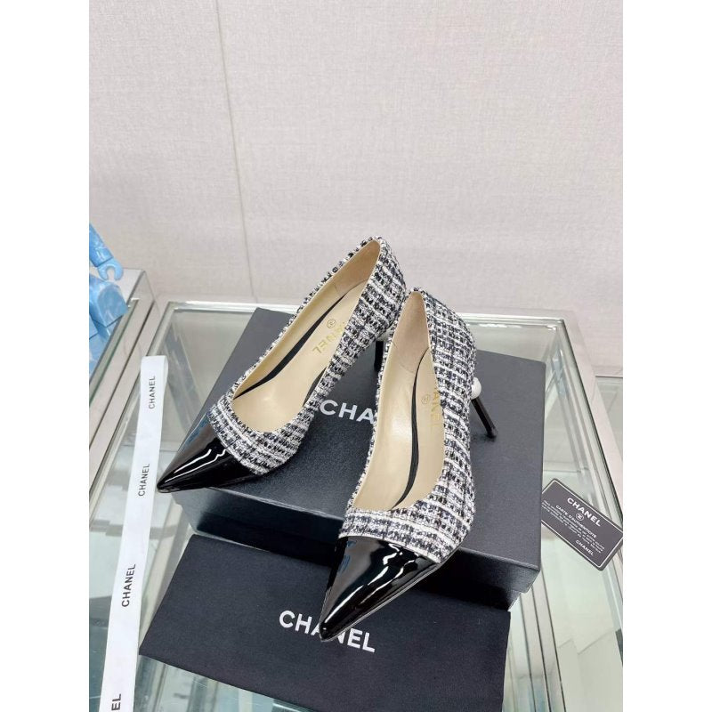 Chanel Coco Pointy Heeled Shoes SHS05470