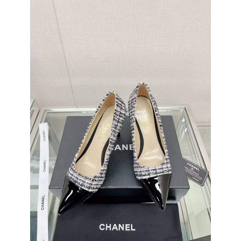 Chanel Coco Pointy Heeled Shoes SHS05470