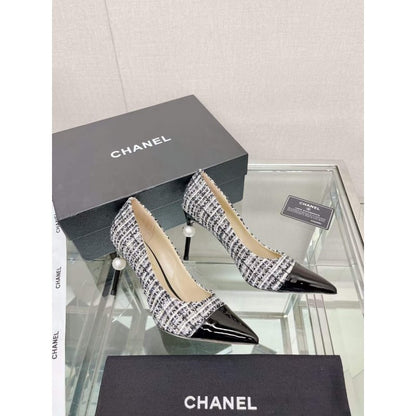 Chanel Coco Pointy Heeled Shoes SHS05470