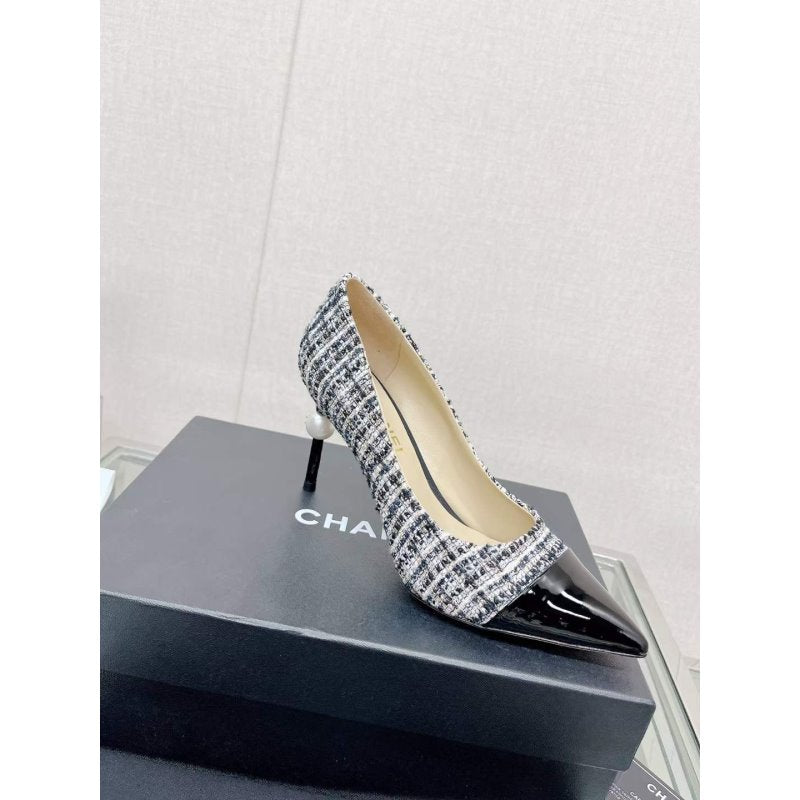 Chanel Coco Pointy Heeled Shoes SHS05470