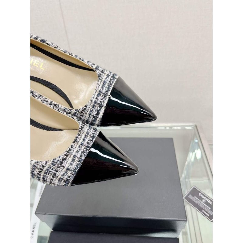 Chanel Coco Pointy Heeled Shoes SHS05470