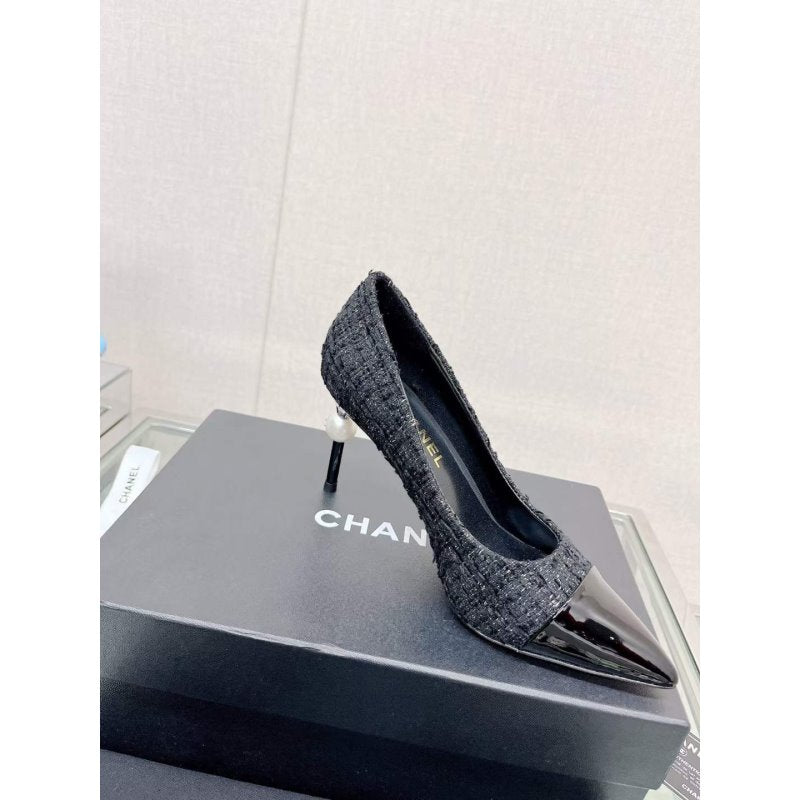 Chanel Coco Pointy Heeled Shoes SHS05471