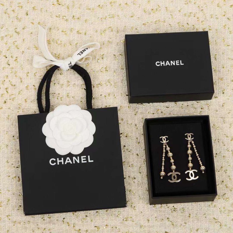 Chanel Copper Ball Earrings JWL01125