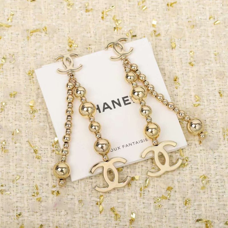 Chanel Copper Ball Earrings JWL01125