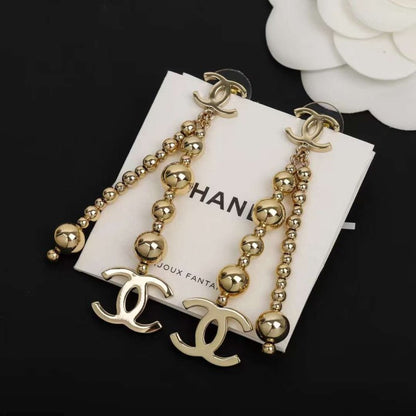 Chanel Copper Ball Earrings JWL01125