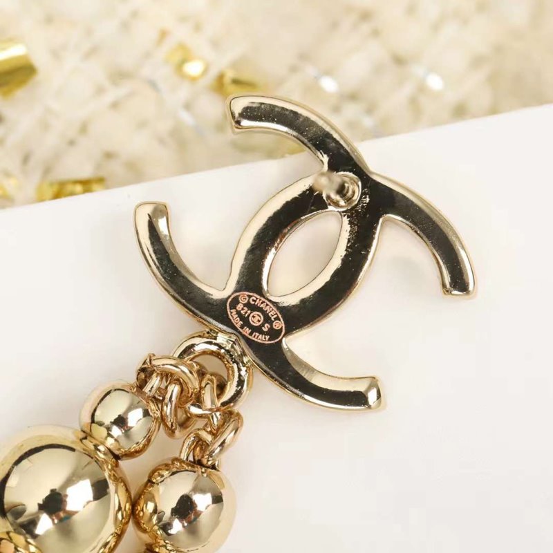 Chanel Copper Ball Earrings JWL01125