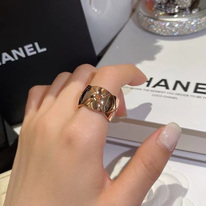 Chanel Diamond Plaid Ring JWL00813