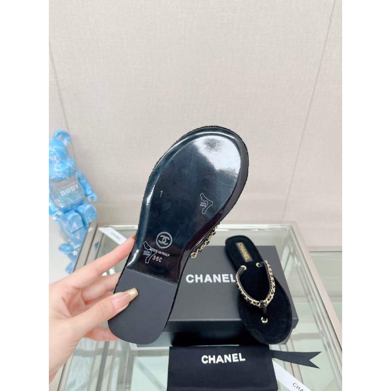 Chanel Flat Sandals SHS05543