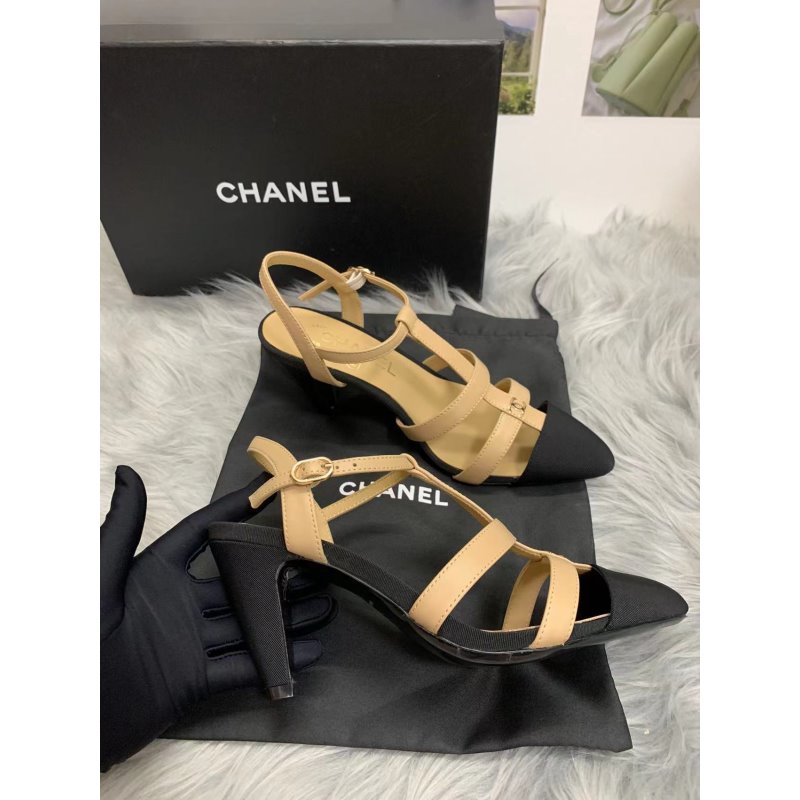 Chanel Heeled Sandals SHS05487