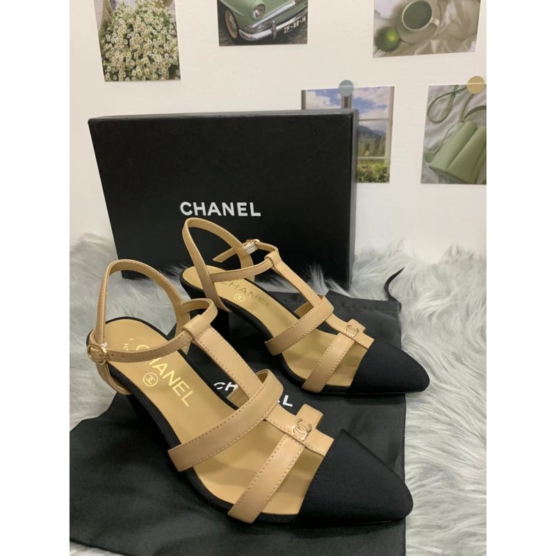 Chanel Heeled Sandals SHS05487