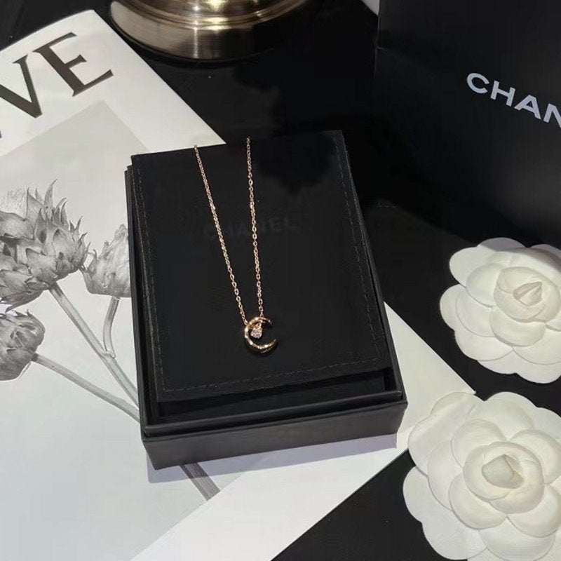 Chanel Moon Necklace JWL00793