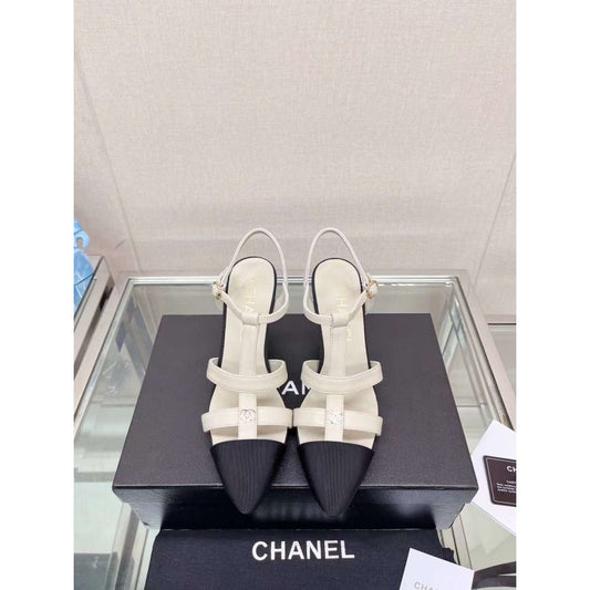 Chanel Pointed Roman Sandals SHS05376