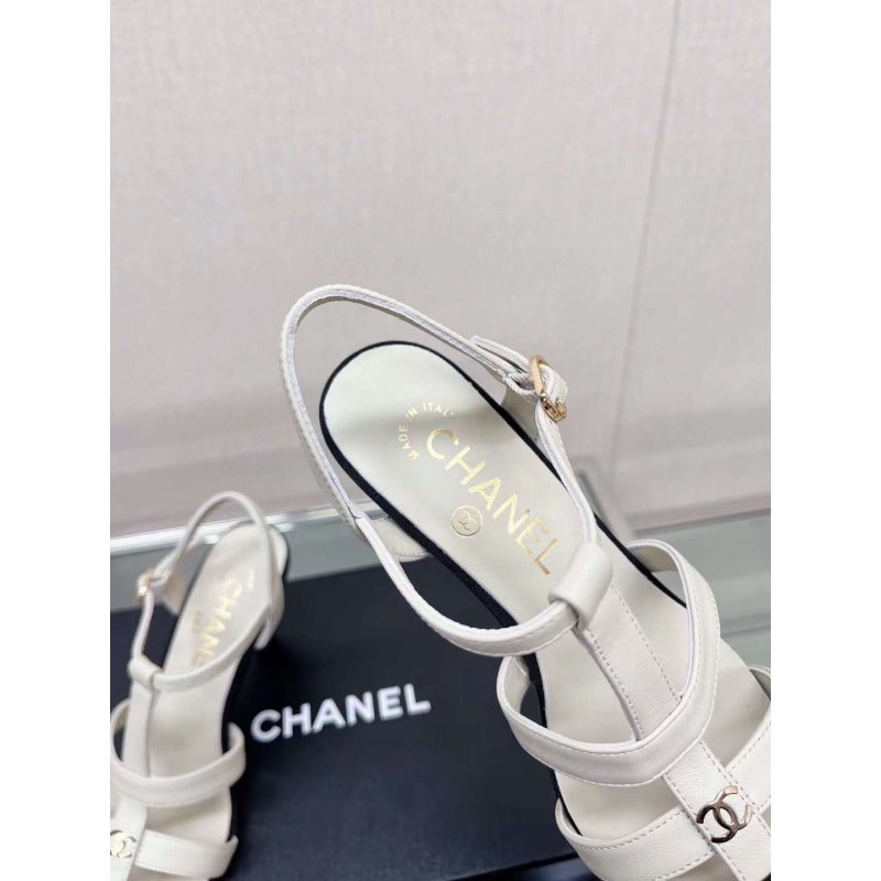 Chanel Pointed Roman Sandals SHS05376