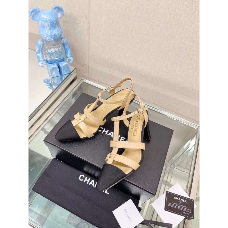 Chanel Pointed Roman Sandals SHS05377