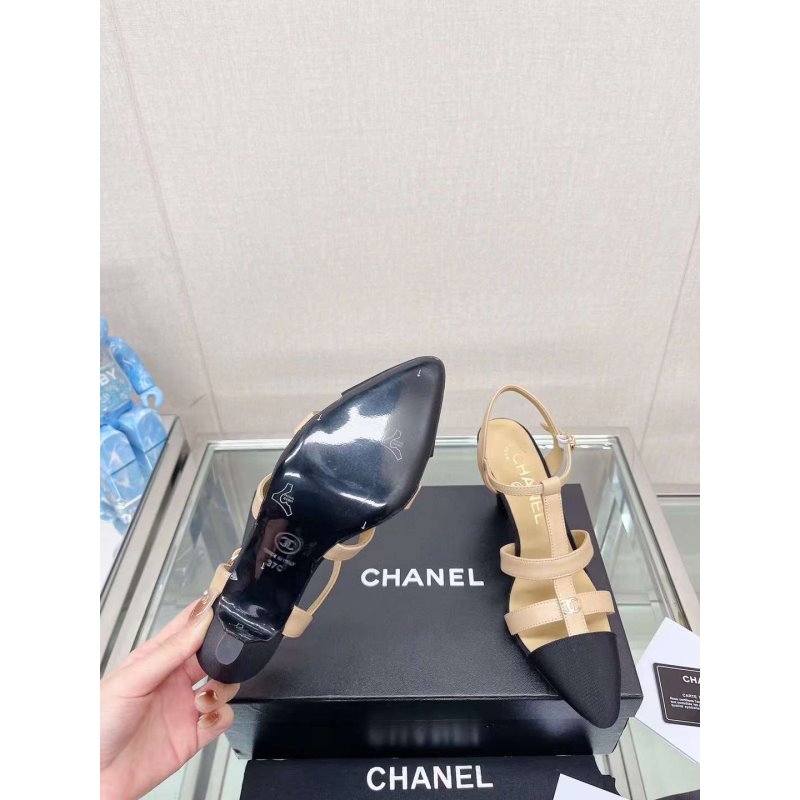 Chanel Pointed Roman Sandals SHS05377