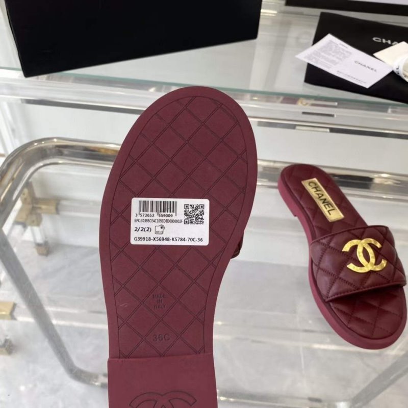 Chanel Slippers SHS05687