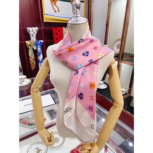 Chanel Twill Silk Square Scarf SS006007