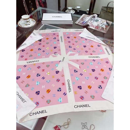 Chanel Twill Silk Square Scarf SS006007