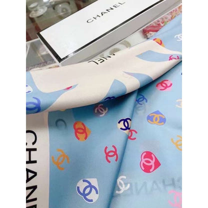 Chanel Twill Silk Square Scarf SS006009