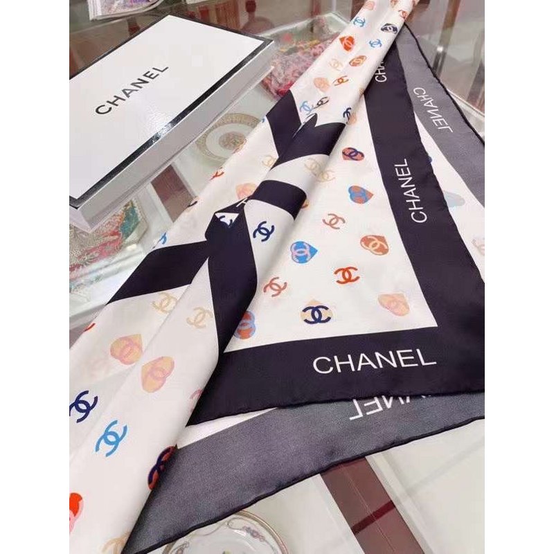 Chanel Twill Silk Square Scarf SS006010