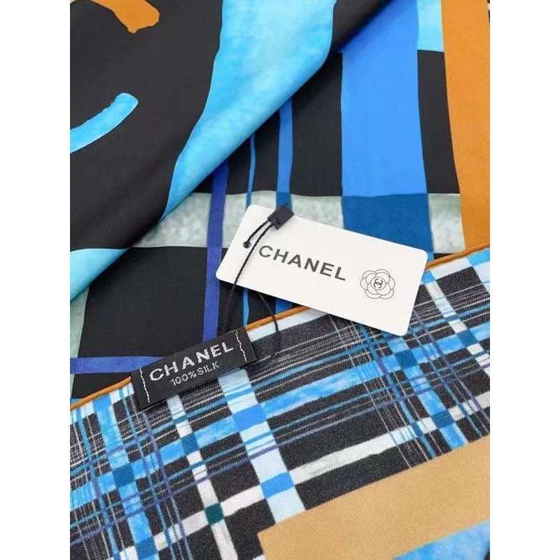 Chanel Twill Silk Square Scarf SS006021