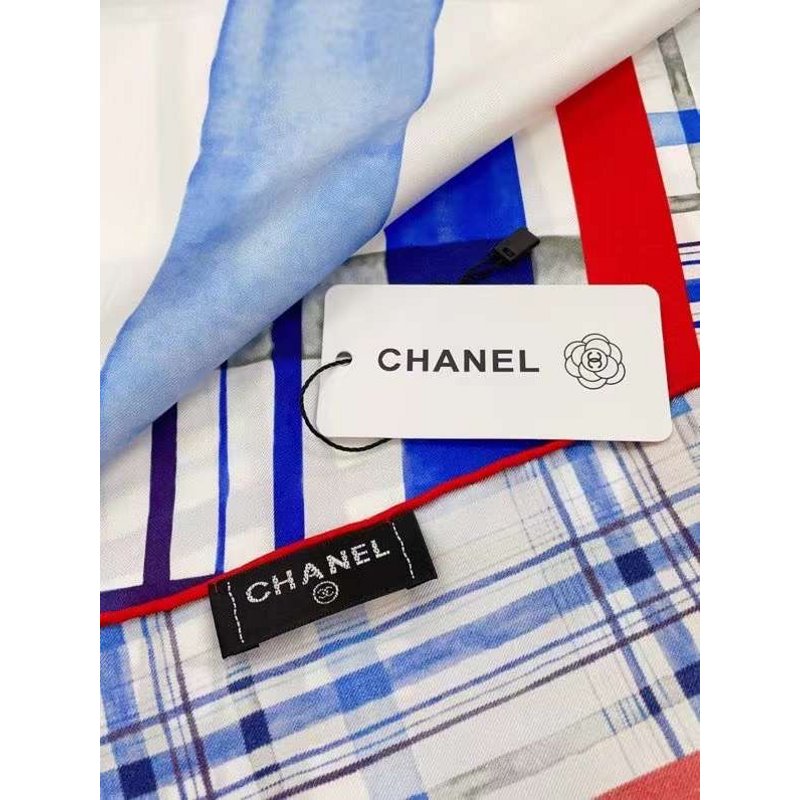 Chanel Twill Silk Square Scarf SS006022