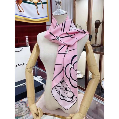 Chanel Twill Silk Square Scarf SS006029