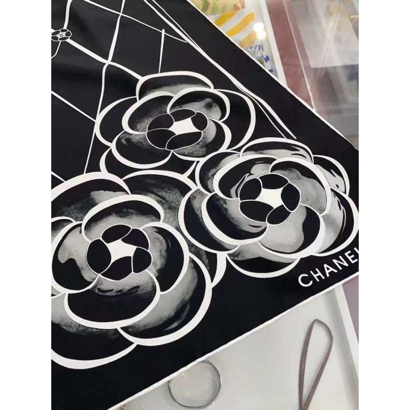 Chanel Twill Silk Square Scarf SS006030